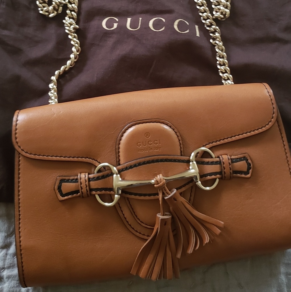 Gucci Saddle Tan Handbag